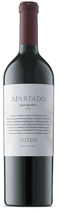 RUTINI  APARTADO  GRAN MALBEC